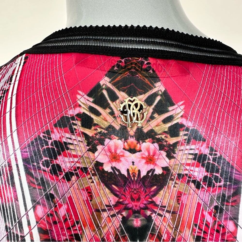 Roberto Cavalli women silk blouse size 46IT or 10 US Authentic - Picture 3 of 9